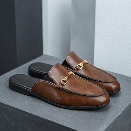 Men’s Luxe Horsebit Mule Loafers