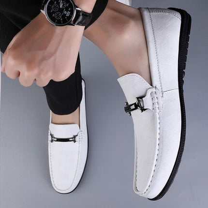 Men’s Metal Detail Loafers