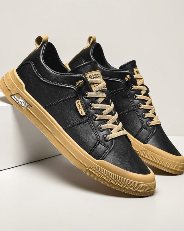 Men’s Metro Court Lace-Up Sneakers