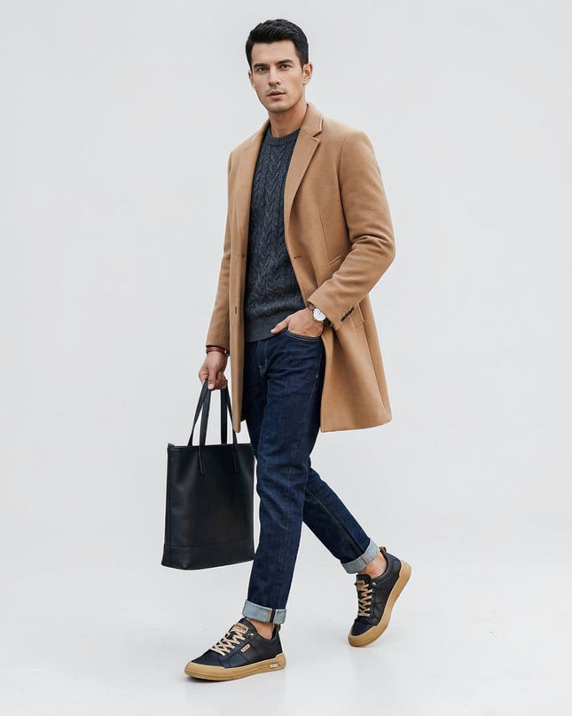 Men’s Metro Court Lace-Up Sneakers