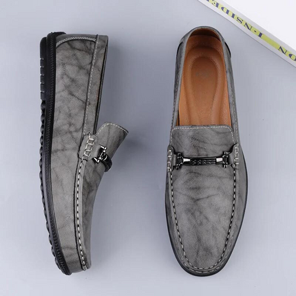 Men’s Metro Moc Metal Accent Loafers