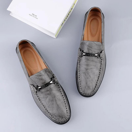 Men’s Metro Moc Metal Accent Loafers
