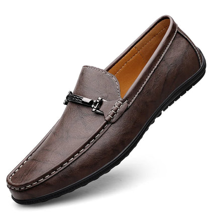 Men’s Metro Moc Metal Accent Loafers