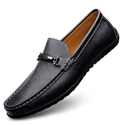 Men’s Metro Moc Metal Accent Loafers