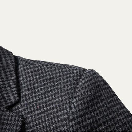 Men’s Micro Check Slim Blazer