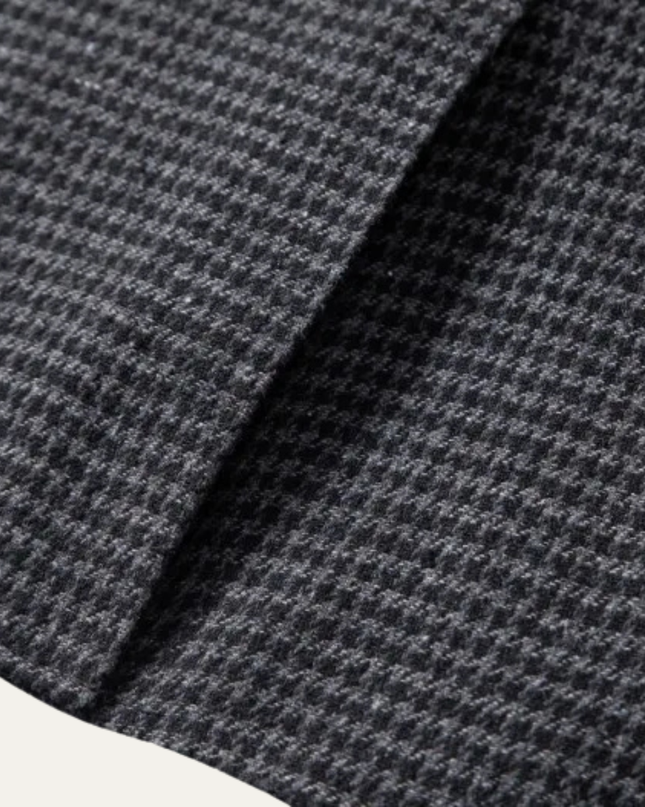 Men’s Micro Check Slim Blazer