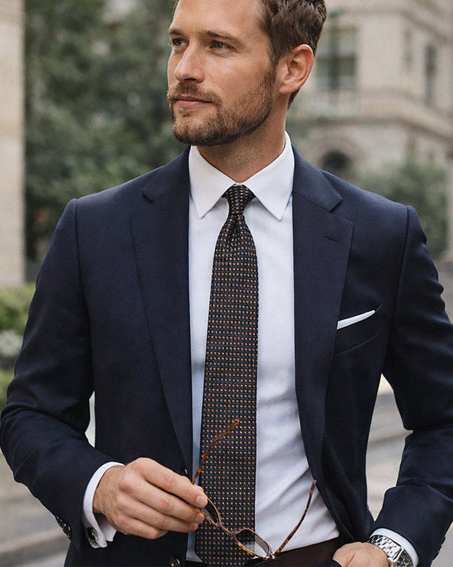 Men’s Micro Pattern Tie