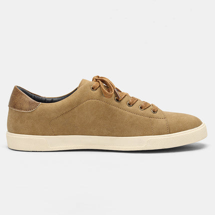 Men’s Minimal Lace-Up Casual Sneakers