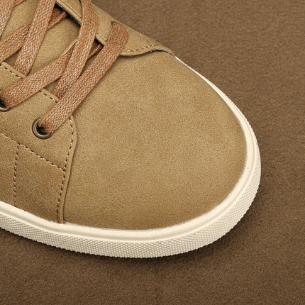 Men’s Minimal Lace-Up Casual Sneakers