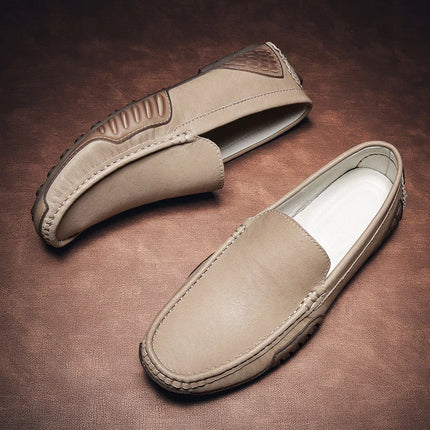 Men’s Minimal Moc Toe Driving Loafers