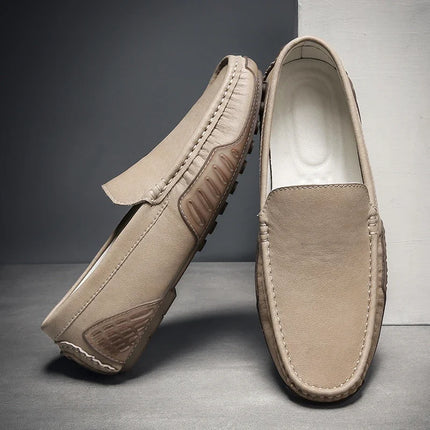 Men’s Minimal Moc Toe Driving Loafers