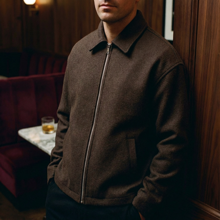 Men’s Minimal Zip Jacket