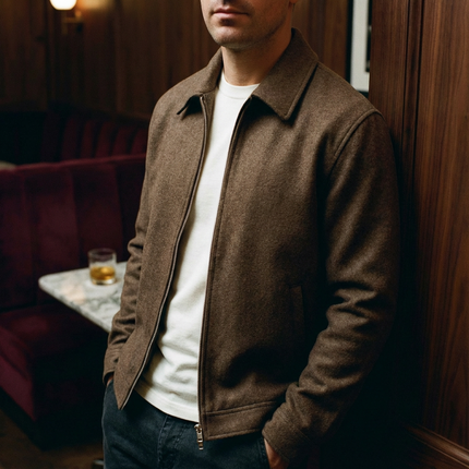 Men’s Minimal Zip Jacket