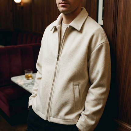 Men’s Minimal Zip Jacket