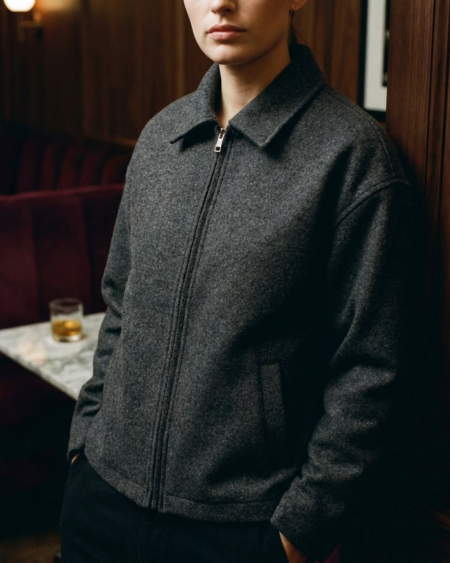 Men’s Minimal Zip Jacket