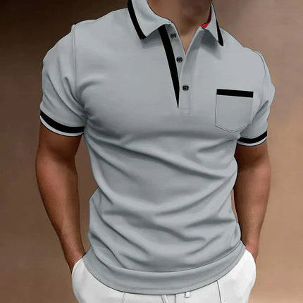 Men’s Monaco Contrast Trim Polo Shirt