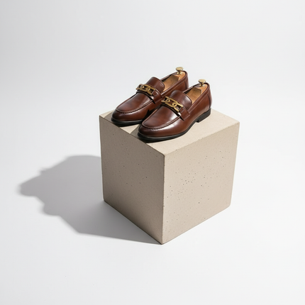 Men’s Monarch Chain Strap Loafers
