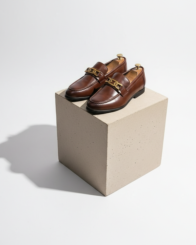 Men’s Monarch Chain Strap Loafers