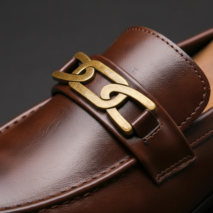 Men’s Monarch Chain Strap Loafers