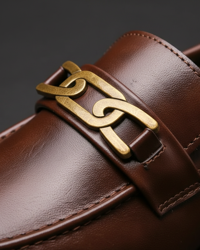 Men’s Monarch Chain Strap Loafers
