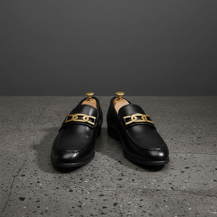 Men’s Monarch Chain Strap Loafers