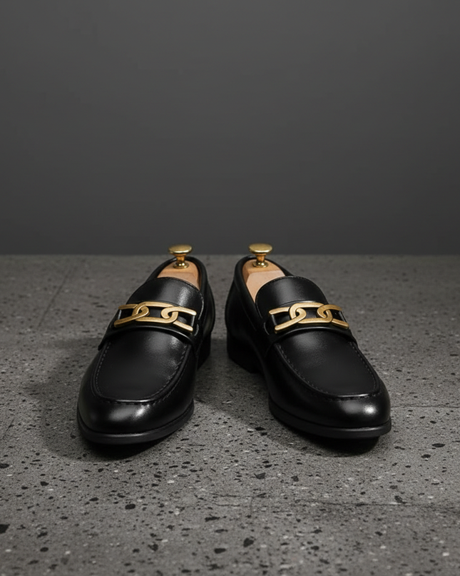 Men’s Monarch Chain Strap Loafers