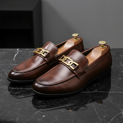 Men’s Monarch Chain Strap Loafers