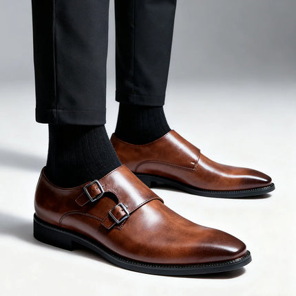 Men’s Monarch Double Monk Dress Shoes