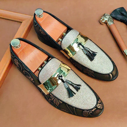 Men’s Monarch Mosaic Tassel Loafers