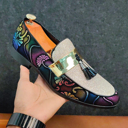 Men’s Monarch Mosaic Tassel Loafers