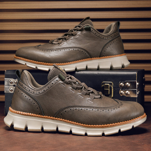 Men’s Monarch Wingtip Court Sneakers