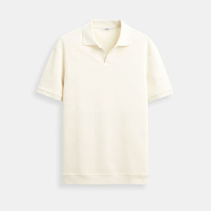 Men’s Open Collar Polo Shirt