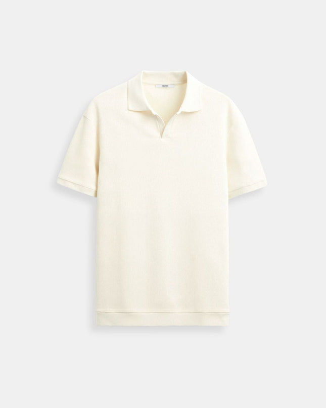 Men’s Open Collar Polo Shirt