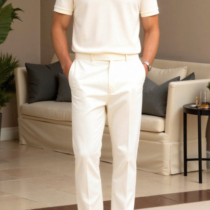 Men’s Open Collar Polo Shirt
