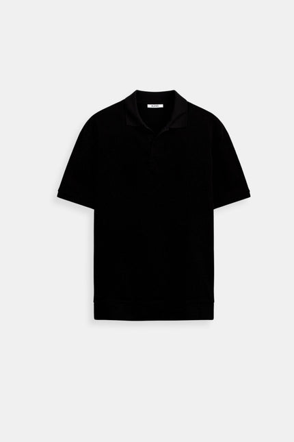 Men’s Open Collar Polo Shirt