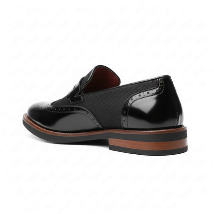 Men’s Oxford Panel Dress Loafers