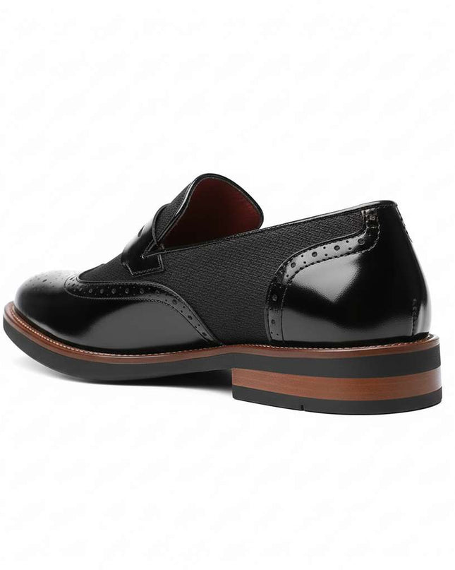 Men’s Oxford Panel Dress Loafers