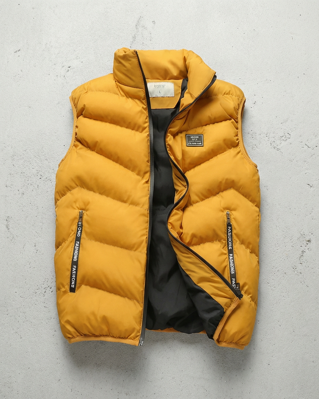 Men’s Padded Zip Vest
