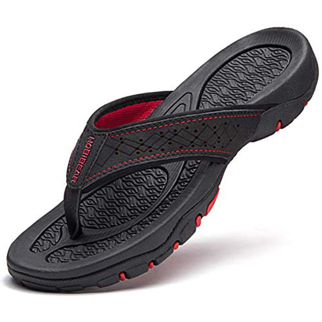 Men’s Perforated Strap Flip Flops