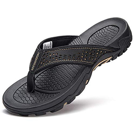 Men’s Perforated Strap Flip Flops