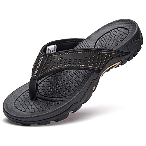 Men’s Perforated Strap Flip Flops