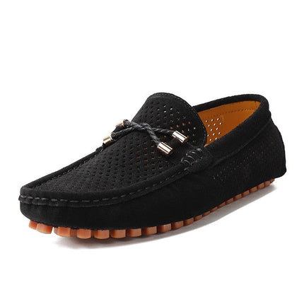 Men’s Perforated Tassel Loafers