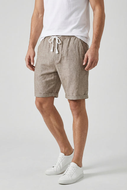 Men’s Pinstripe Drawstring Shorts