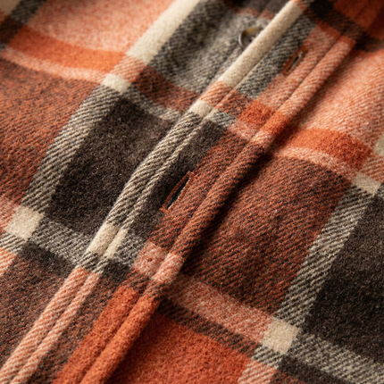 Men’s Plaid Shirt Jacket
