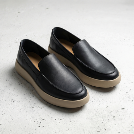 Men’s Platform Sole Slip-On Loafers