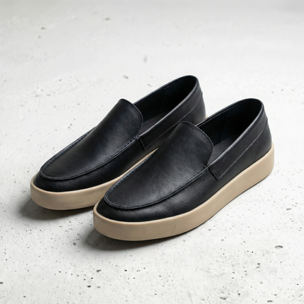 Men’s Platform Sole Slip-On Loafers