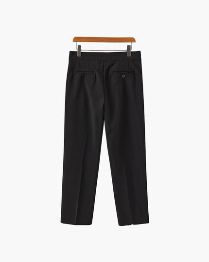 Men’s Pleated High Waist Pantalon