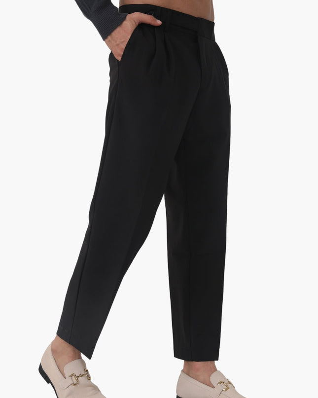 Men’s Pleated High Waist Pantalon