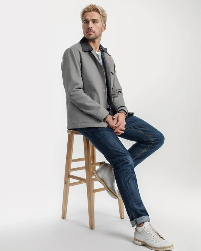 Men’s Pocket Button Jacket