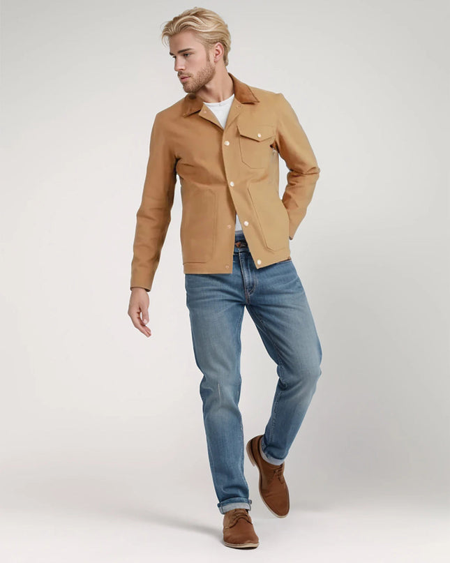 Men’s Pocket Button Jacket